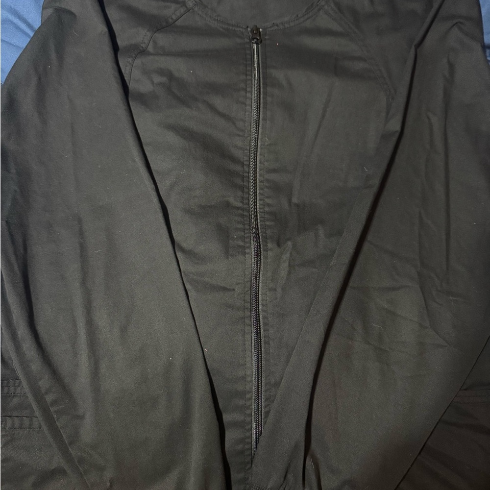 Scrub Jackets (2) - 1 Black and 1 Grey